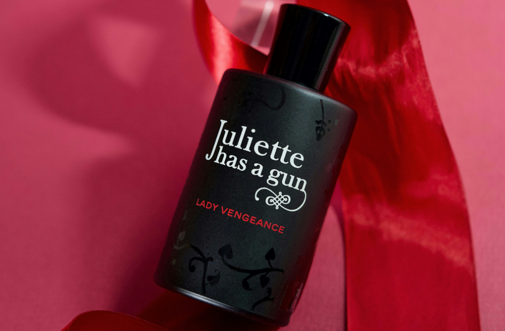 frasco juliette has a gun em destaque no site perfume e poesia