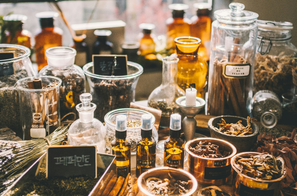 essencias e fragrâncias destacadas